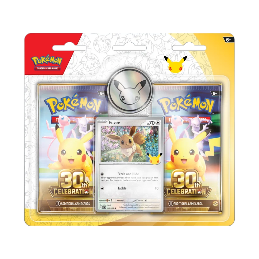 30th Celebration 2-Pack Blister Eevee