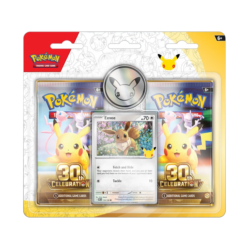 30th Celebration 2-Pack Blister Eevee