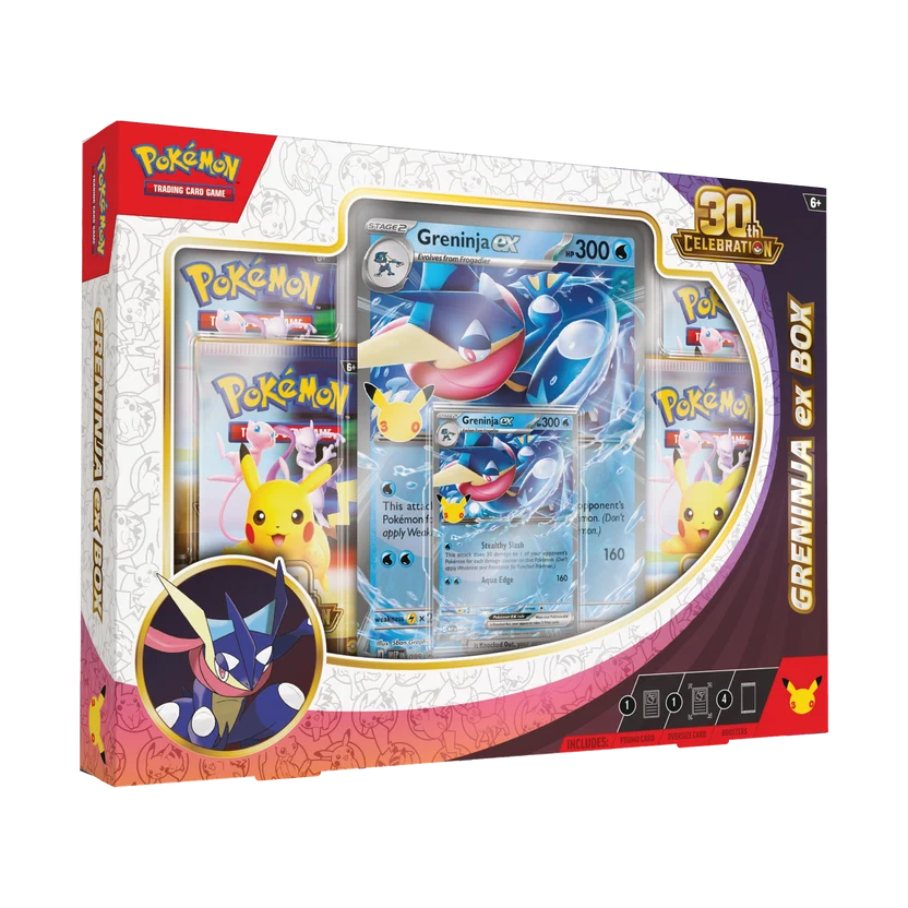 30th Celebration ex Box Greninja ex