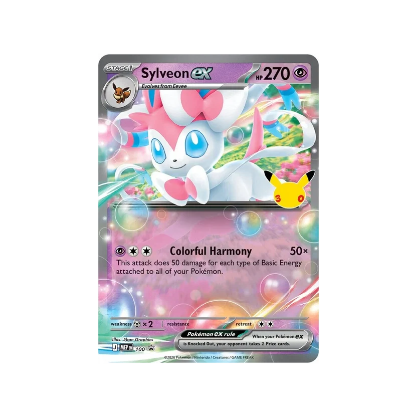 30th Celebration ex Box Sylveon ex