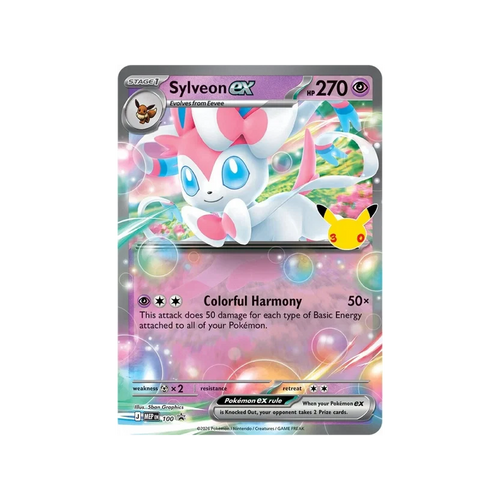 30th Celebration ex Box Sylveon ex