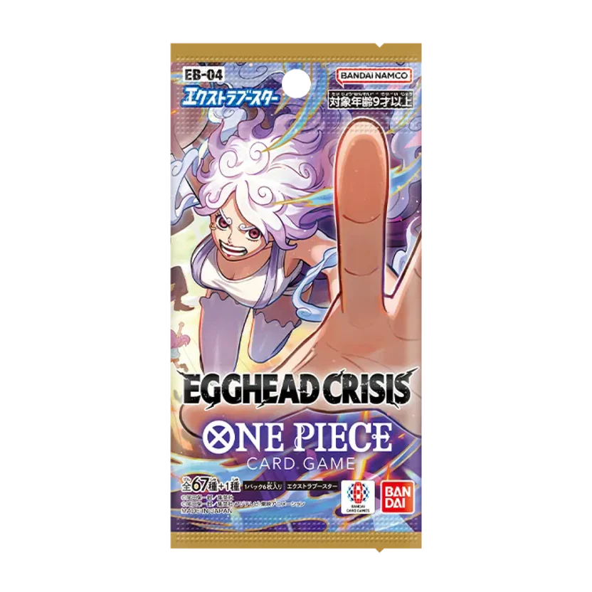 One Piece Card Game - EB-04 Egghead Crisis Booster Pack JP