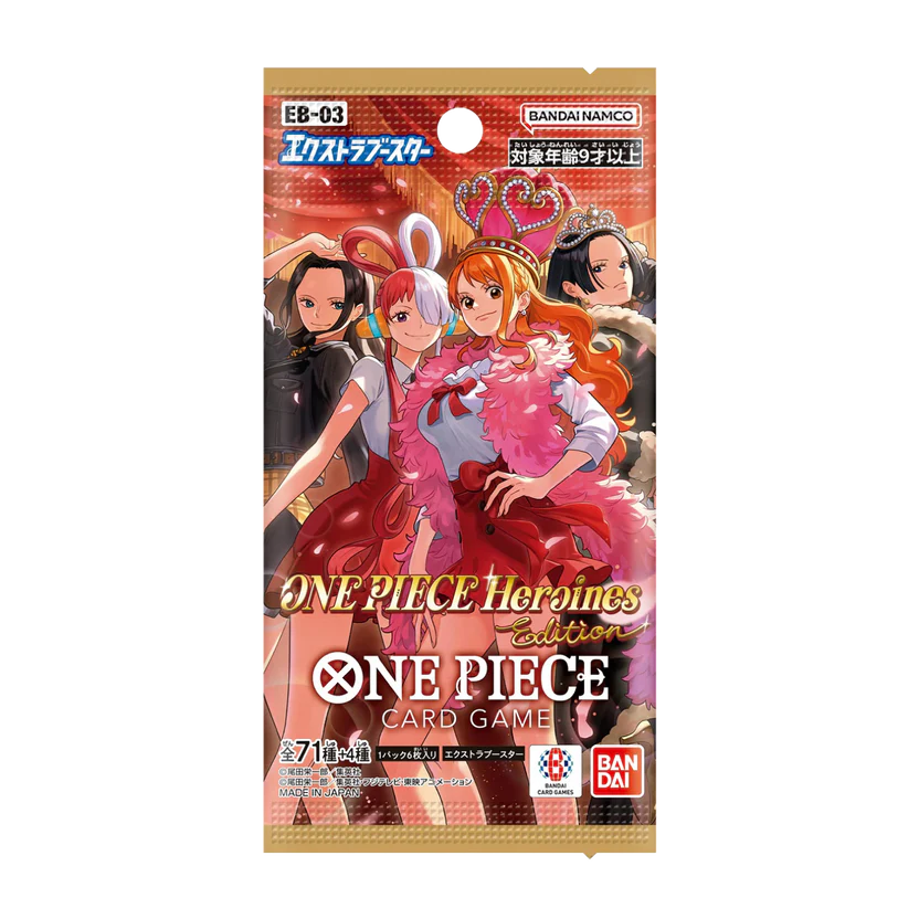 One Piece Card Game - EB-03 Heroines Edition Booster Box JP