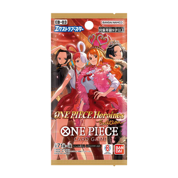 One Piece Card Game - EB-03 Heroines Edition Booster Pack JP