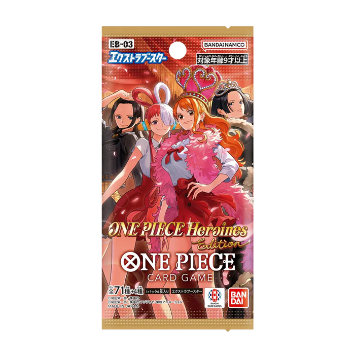 One Piece Card Game - EB-03 Heroines Edition Booster Pack JP