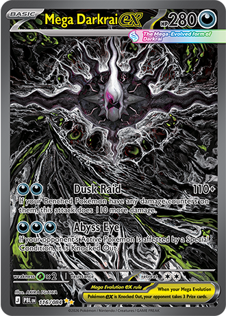 Carta especial Mega Evolution — Pitch Black