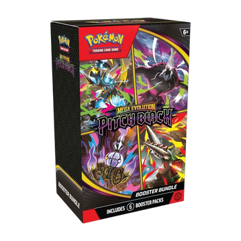 Pokémon TCG: Mega Evolution-Pitch Black Booster Bundle (6 Packs)