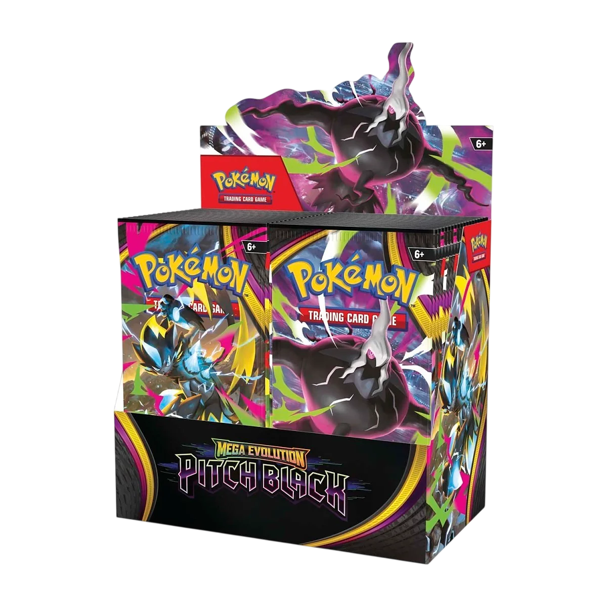 Pokémon TCG: Mega Evolution-Pitch Black Booster Display Box (36 Packs)