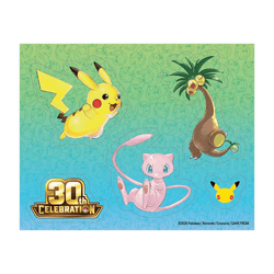 30th Celebration Tech Sticker Collection Alolan Exeggutor