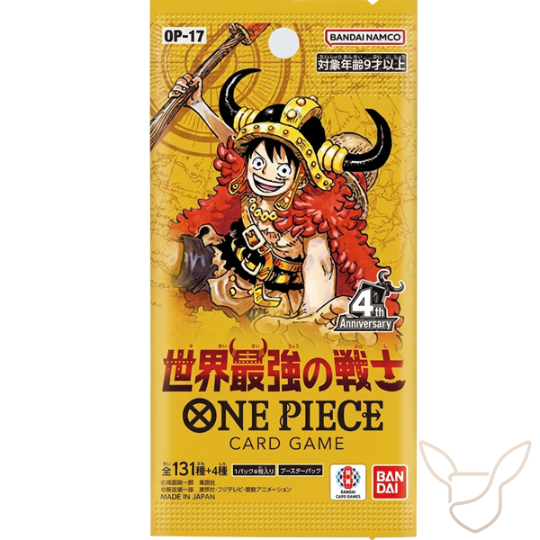 OP-17 The World's Strongest Warriors Booster Pack JP