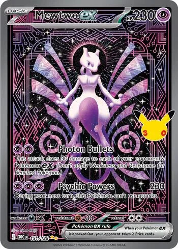 Carta especial Pokémon TCG — 30th Celebration