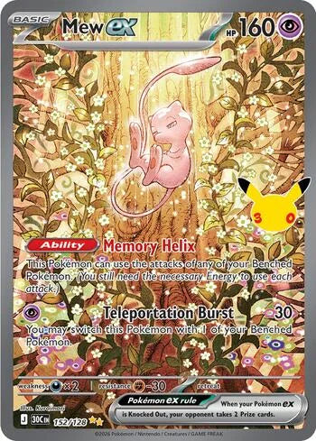 Carta especial Pokémon TCG — 30th Celebration