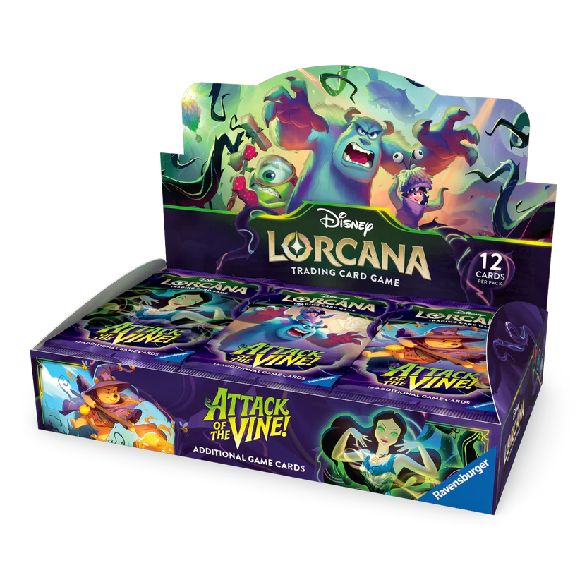 Disney Lorcana Attack of the Vine Booster Box