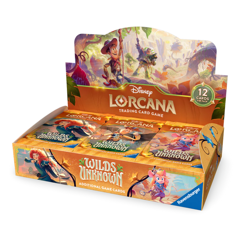 Disney Lorcana Wilds Unknown Booster Box