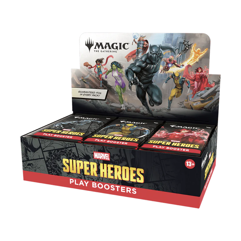 Magic: The Gathering — Marvel Super Heroes Play Booster Box