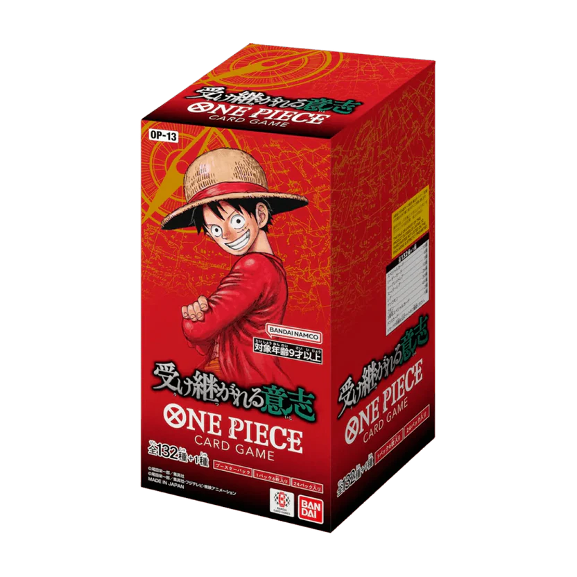 One Piece Card Game - OP-13 Carrying On His Will Booster Box JP