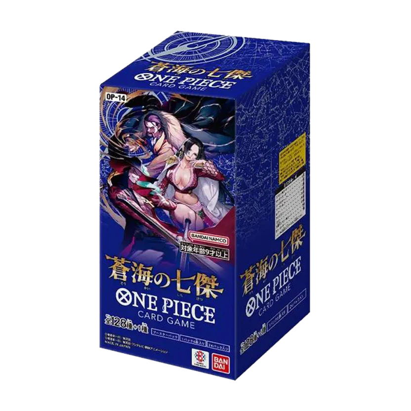 One Piece Card Game - OP-14 The Azure Sea's Seven Booster Box JP