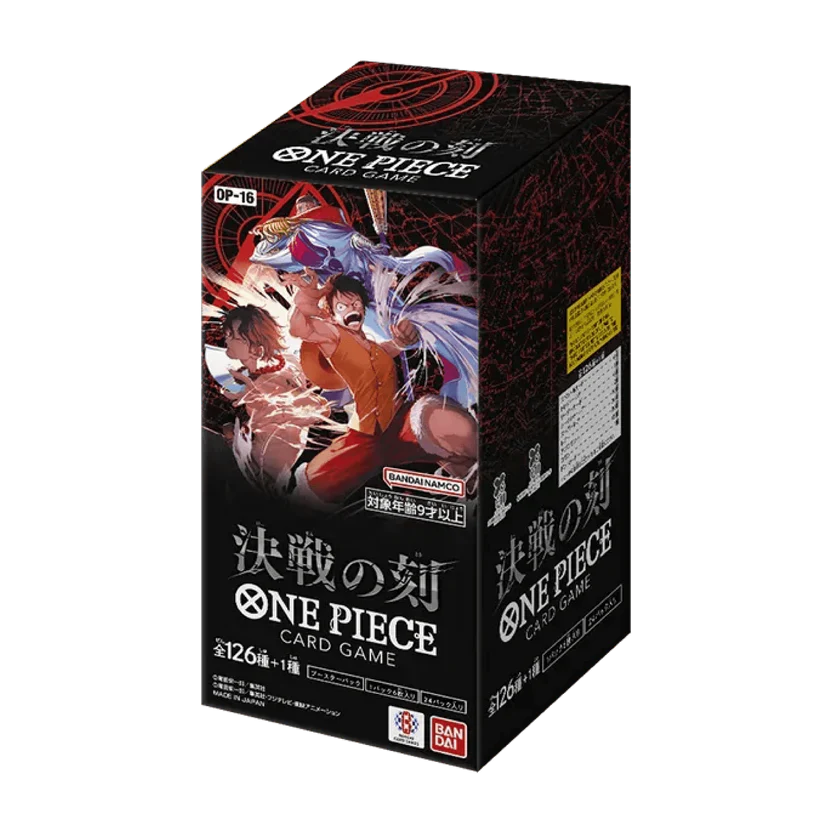 One Piece Card Game - OP-16 The Time of Battle Booster Box JP