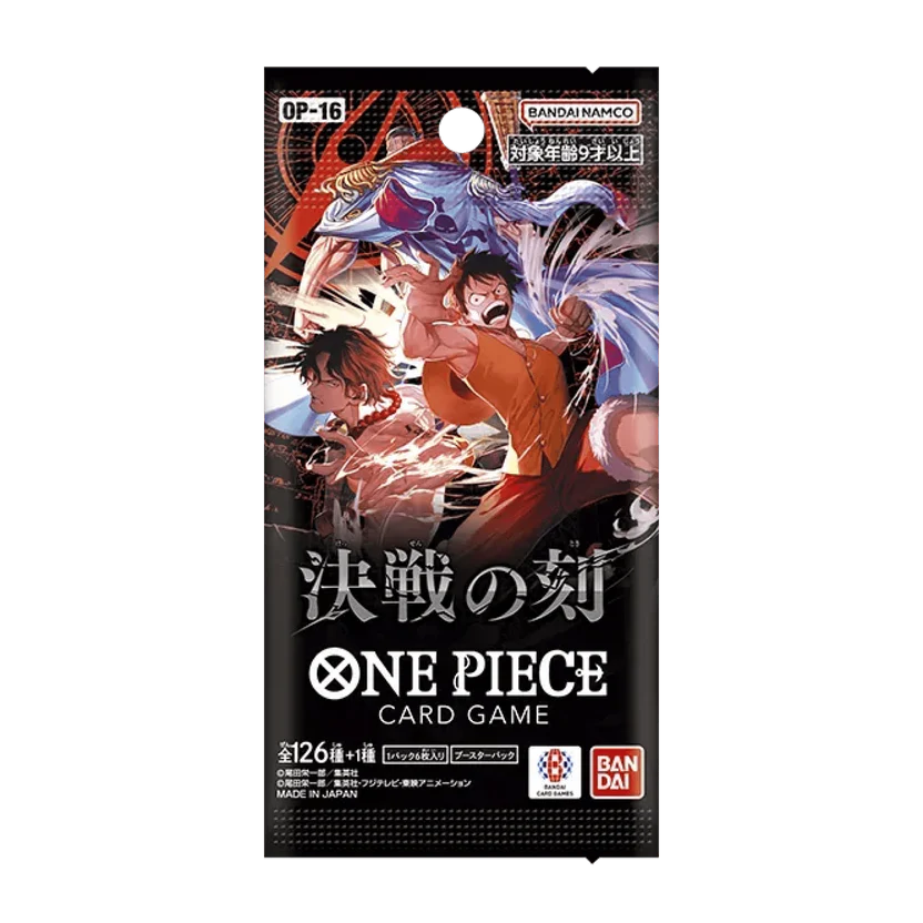 One Piece Card Game - OP-16 The Time of Battle Booster Box JP