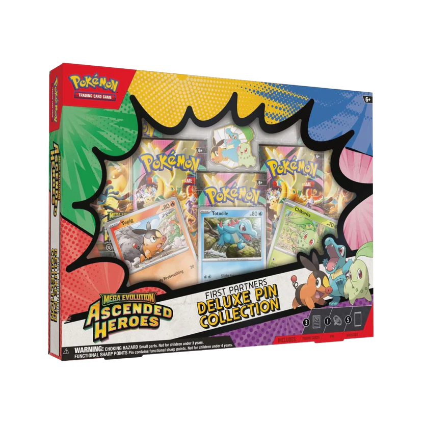 First Partners Deluxe Pin Collection Ascended Heroes