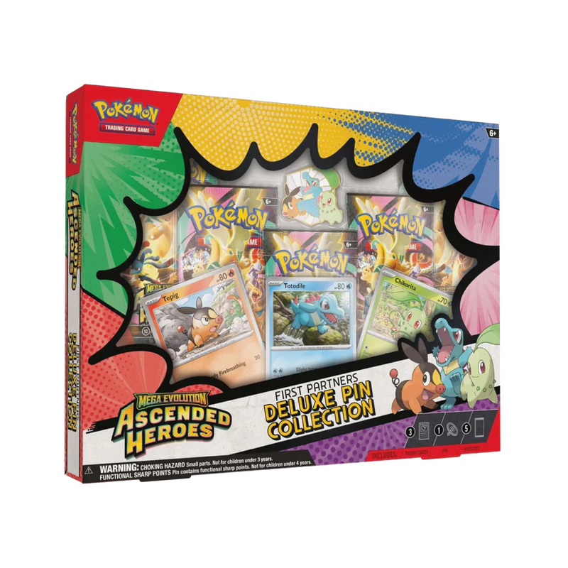 First Partners Deluxe Pin Collection Ascended Heroes