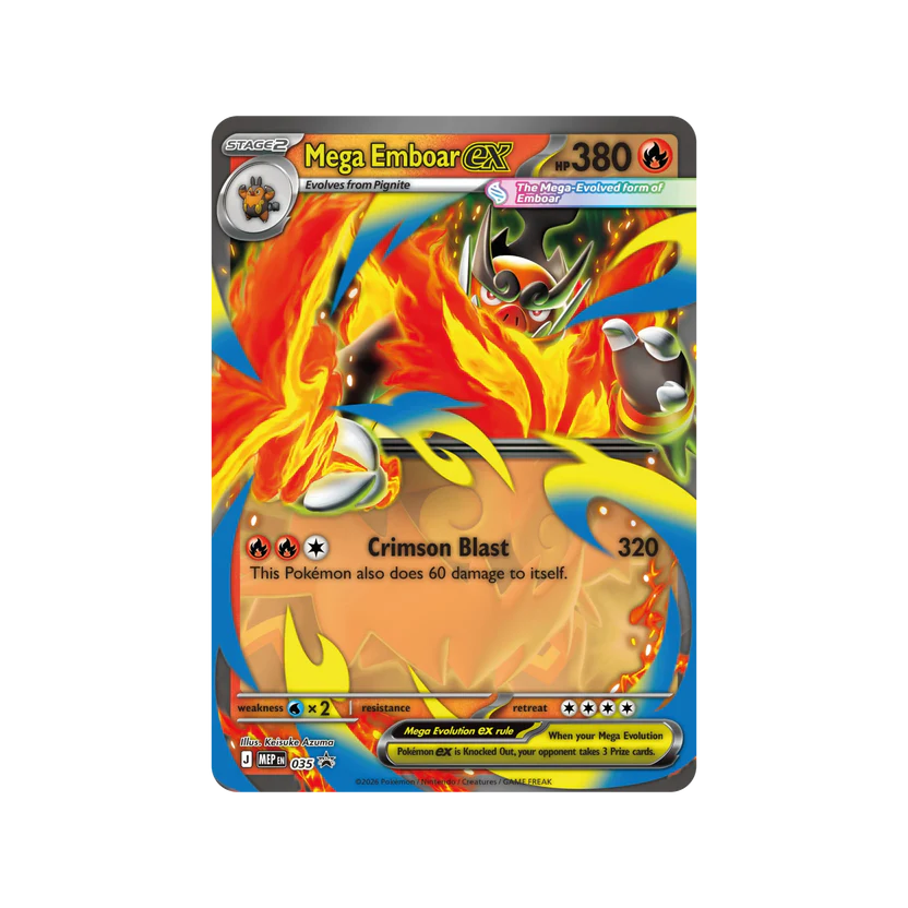 Mega Emboar ex Box Ascended Heroes