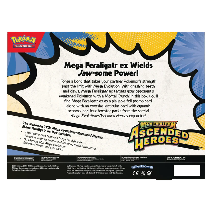 Mega Feraligatr ex Box Ascended Heroes